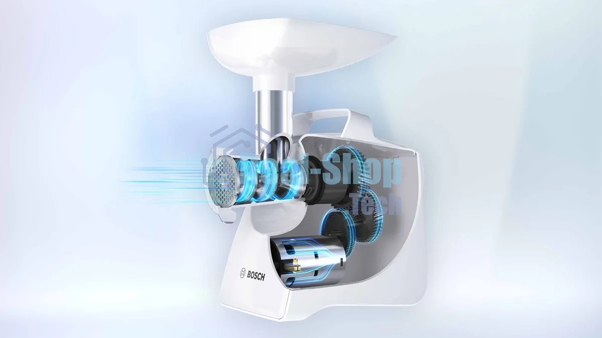 Мясорубка электрическая Bosch MFW67440 2000Вт черный/серебристый