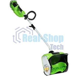 Снегоуборщик аккумуляторный GreenWorks GD40SSK4, 40V, 30 см, бесщеточный, с 1хАКБ 4 А.ч и ЗУ 2600807UB