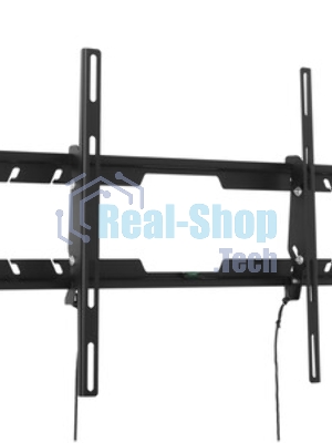 Кронштейн Holder LCD-T6628-B черный Диагональ: от 32-70. до 45кг. от стены: 57мм. Угол наклона:+2⁰ + 15⁰, Поворот:0⁰ Vesa  600*400, 400*400, 400*200, 400*300, 300*300, 200*300, 200*200, 100*100
