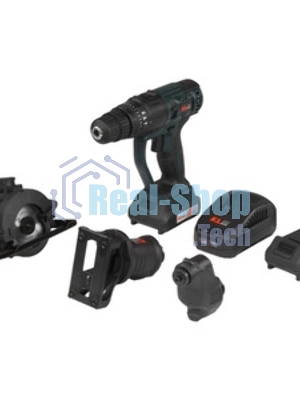 Дрель-шуруповерт Klpro KLMS18-20, 18 В, 2 Ач, 28 Нм, щеточный, ударный