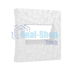 Накладка для двойной розетки Еthernet RJ-45 (белый)