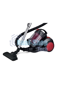 Пылесос Centek CT-2529 красный/черный мультициклон 2000/350Вт, стакан 1,5 л, телескоп металл. трубка