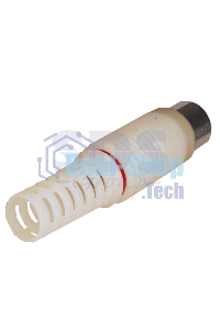 Разъем гнездо TV без пайки белый PROCONNECT