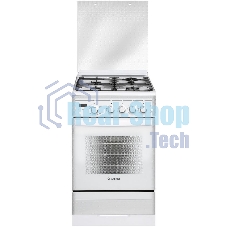 Плита газовая Gefest ПГ 5300-03 0040 белый, конфорок 4 шт, духовка 52 л, 50 см x 85 см x 58.5 см