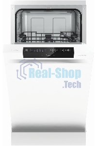 Посудомоечная машина, Gorenje GS531E10W, белая с черным, 44.8 см, 9 компл., 47 дБ, класс A++