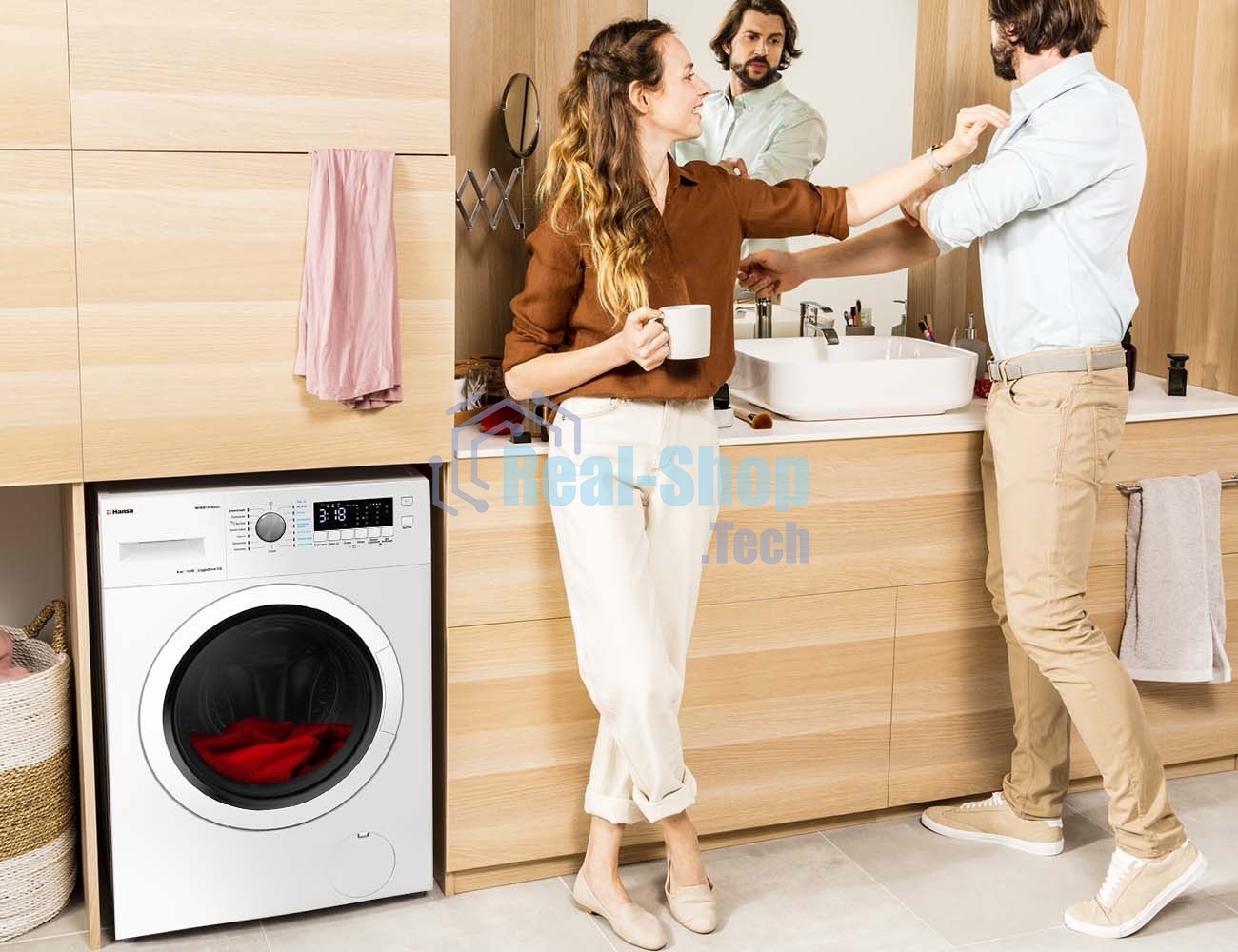 Стиральная машина Hansa WHN8141BSD2 белый загр. фронтальная макс.: 8 кг 1400 об/мин класс: А+++