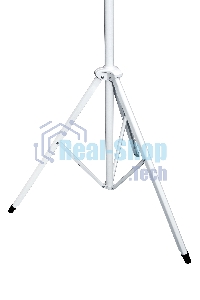 Экран 150x150 см TriScreen 1:1 напольный рулонный белый84' Matt White (MW), черный корпус