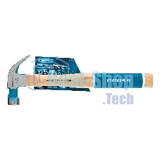 Молоток-гвоздодер Gross AMERICAN HICKORY 10414 200 г, угол 45 магнит обрезиненная рукоятка