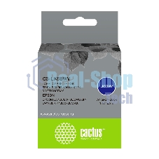 Картридж ленточный Cactus CS-LK5BWV белый шрифт, черный фон (18 мм, 9 м) для Epson LW400/LW700/LW600P/LW1000P/K400/Z700/Z900