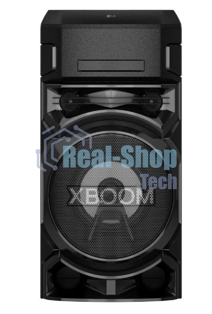 Микросистема LG ON77DK черный/CD/CDRW/DVD/DVDRW/FM/USB/BT