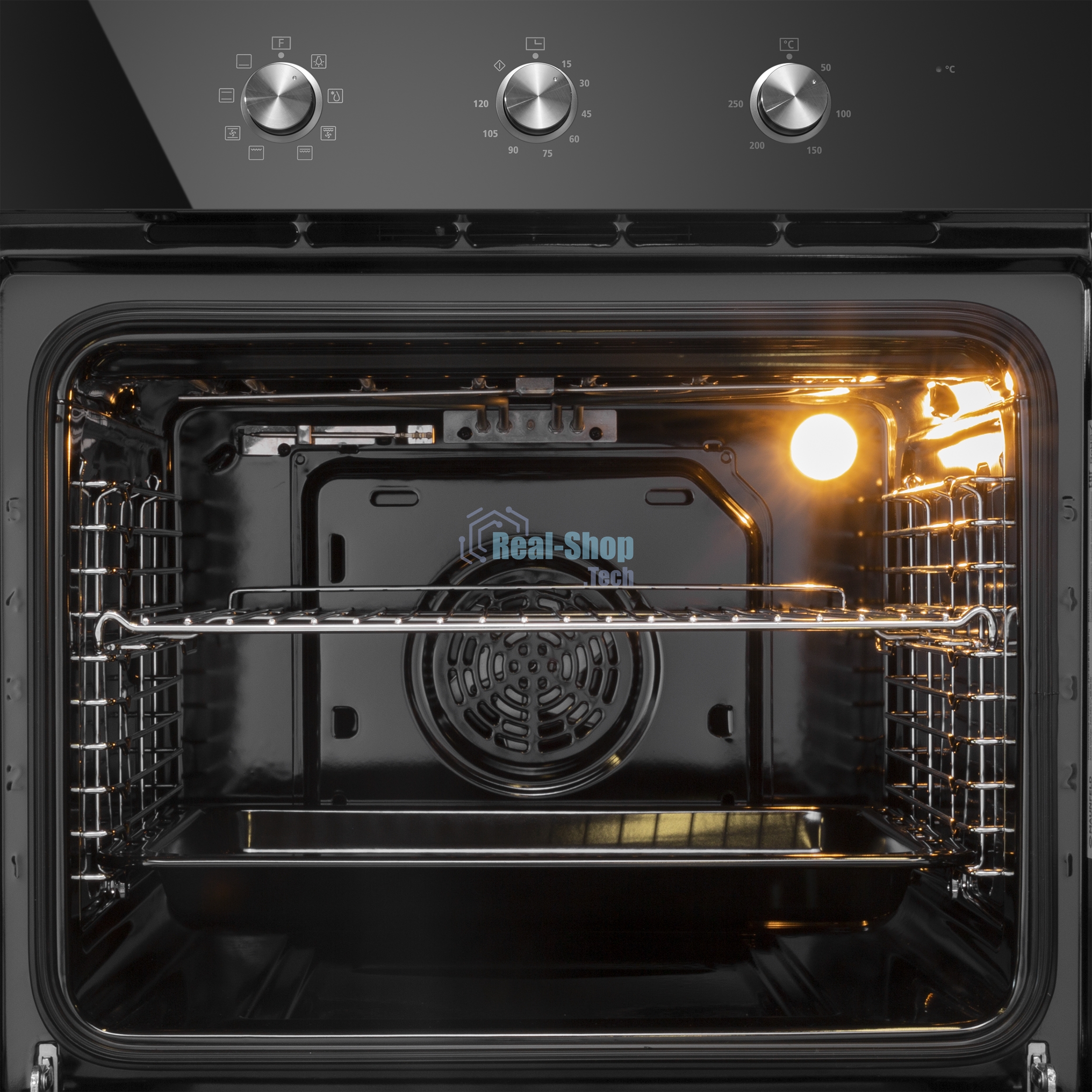 Шкаф духовой электрический Maunfeld MEOC708PB, встраиваемый