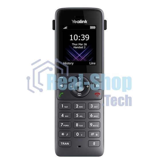 Система YEALINK W74P (база W70B+трубка W74H) до 10 SIP-аккаунтов, до 10 трубок на базу, до 20 вызовов, шт