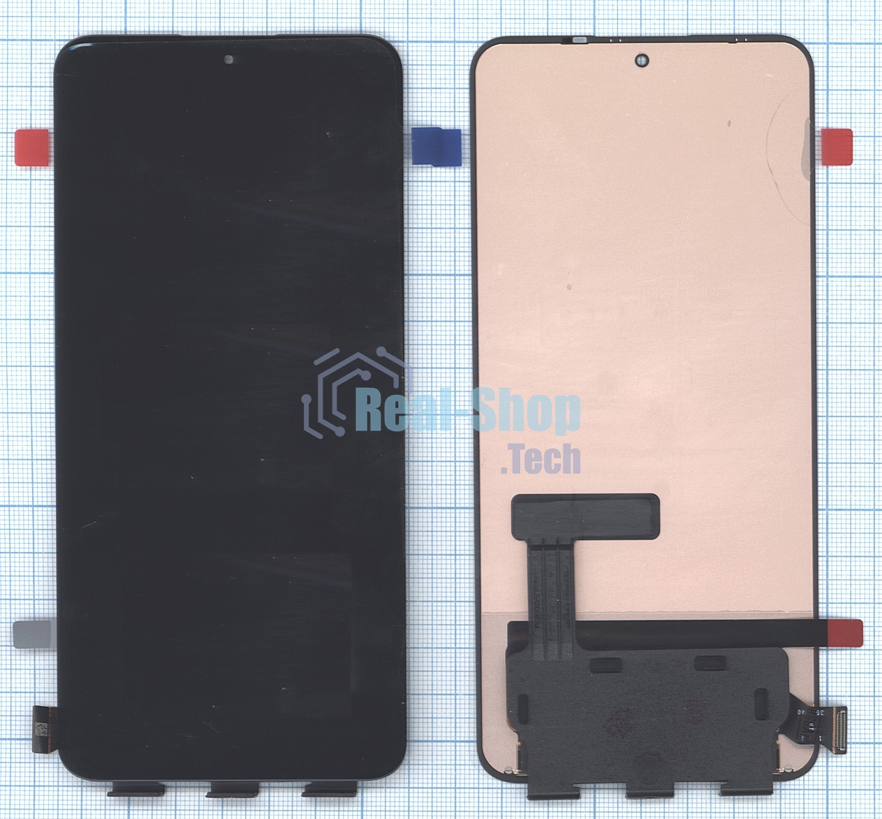 Дисплей для Xiaomi 13T Pro в сборе с тачскрином черный orig