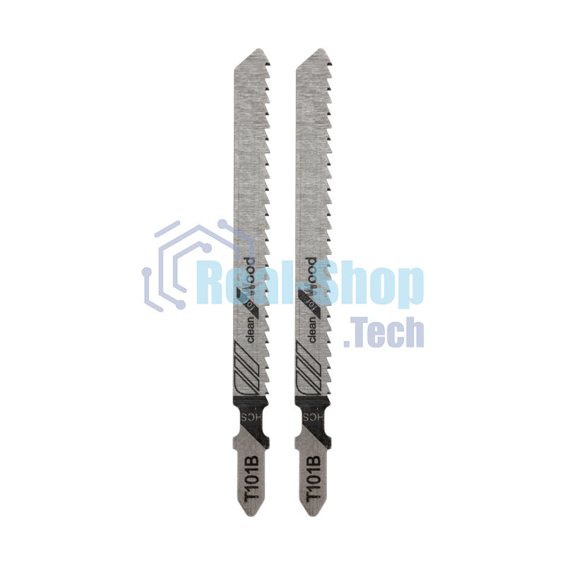 Пилка для электролобзика Kranz 100 мм 10 з/д 4-30 мм T101B (2 шт./уп.) (дерево)