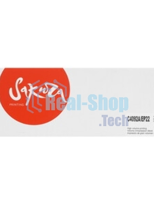Картридж лазерный Sakura C4092A/EP22 для HP LJ 1100/1100A/3200; Canon LBP-800/810/1110/1120, черный, 2500 к.