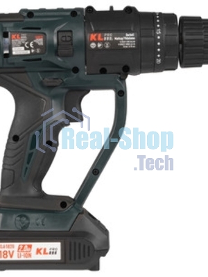 Дрель-шуруповерт Klpro KLMS18-20, 18 В, 2 Ач, 28 Нм, щеточный, ударный