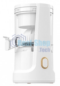 Соковыжималка BQ J1010 белый, цитрусовая, 150 Вт, 150 мл, механическое