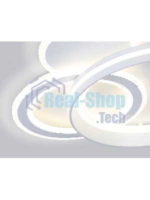 Светильник Ambrella light FA8511/3 WH белый 143W 3000K-6400K 500*500*80 (ПДУ РАДИО 2.4G)