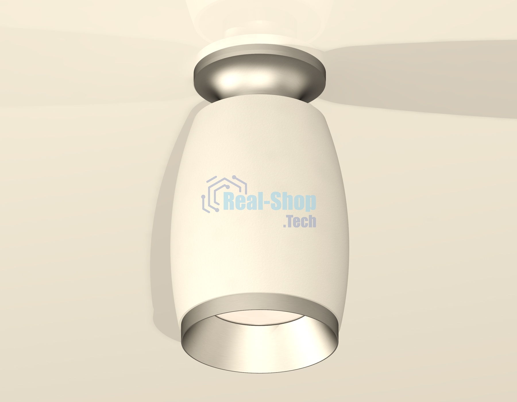 Светильник Ambrella Light XS1122043 SWH/MCH белый песок/хром матовый MR16 GU5.3 (N6904, C1122, N7033)