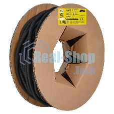 Оплетка кабельная IEK UBS30-PL-2527-025-K02. 25-27мм . 25м. самосворачивающаяся. черная