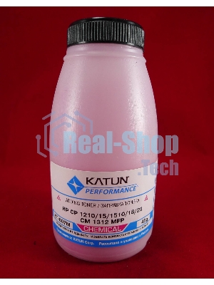Тонер HP CP 1210/15/1510/18/25/CM 1312 MFP Magenta, химический (фл.45г.) Katun фас. Россия