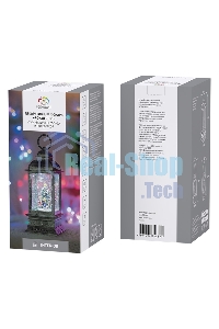 Декоративный фонарь Neon-night с эффектом снегопада и подсветкой 