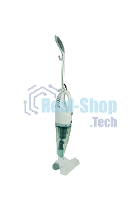 Пылесос вертикальный/ручной Mystery MVC-1127 белый, питание от сети, 800 Вт, уборка сухая, пылесборник 1.5 л