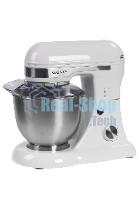 Миксер Galaxy Line GL 2230, белый, планетарный, 700 Вт, 12 скоростей