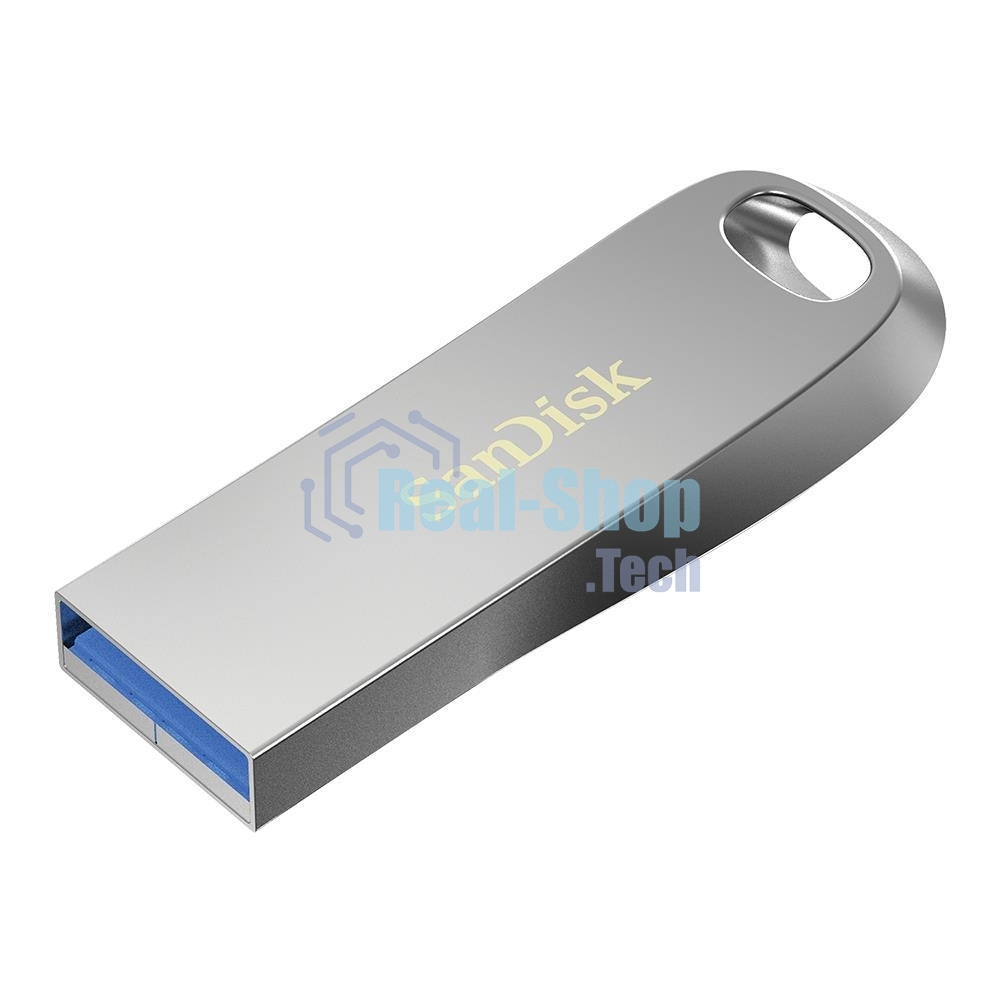 Флешка USB SanDisk Ultra Lux CZ74 (SDCZ74-128G-G46), 128Gb, USB 3.1, R/W 100/40, серебристый