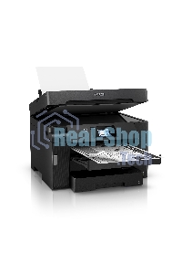 МФУ струйное Epson M15140 (C11CJ41404), A3+, ч/б, печ. до 25 стр/мин., скан. до 26 стр/мин., 2400 x 4800 dpi (печать) 1200x2400dpi (скан.), USB, RJ-45, Wi-Fi