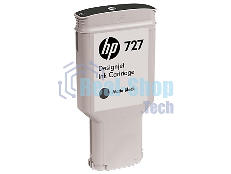 Картридж струйный HP 727 C1Q12A черный матовый, 300мл, для Designjet T920/T1500/T2500