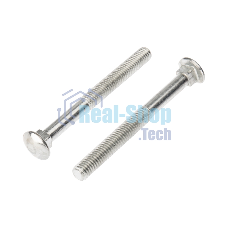 Болт мебельный Kranz DIN 603, 8х80, упаковка поставщика (20 кг./620 шт.)