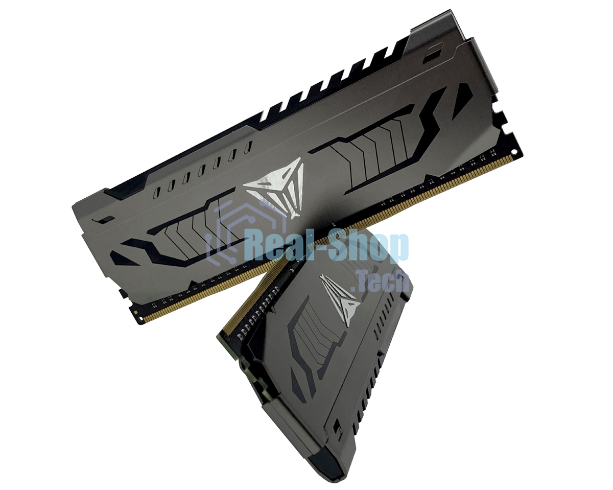 Оперативная память Patriot Viper Steel, DDR4, 64GB (2x32GB), 3600MHz, CL18, DIMM, радиатор, черный