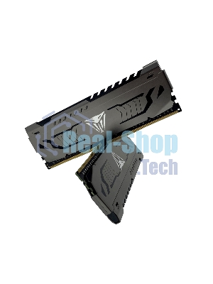 Оперативная память Patriot Viper Steel, DDR4, 64GB (2x32GB), 3600MHz, CL18, DIMM, радиатор, черный