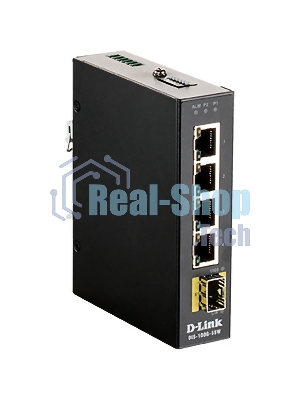 Коммутатор D-Link DIS-100G-5SW/A1A Промышленный неуправляемый коммутатор с 4 портами 10/100/1000Base-T, 1 портом 1000Base-X SFP, функцией энергосбереж