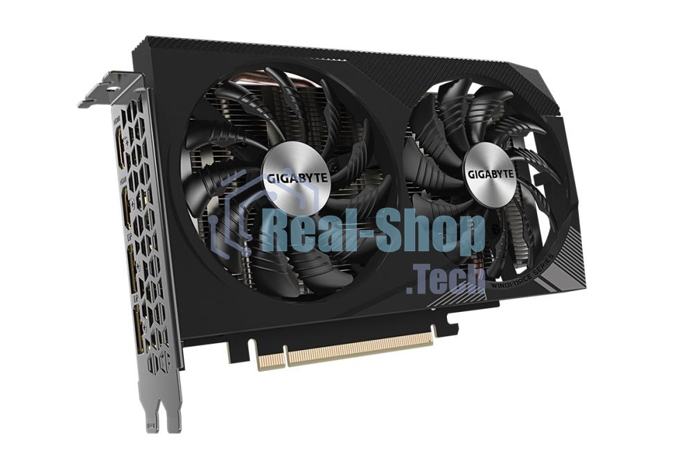 Видеокарта GIGABYTE NVIDIA GeForce RTX 3050 8Gb GDDR6 128bit 2xHDMI 2xDP