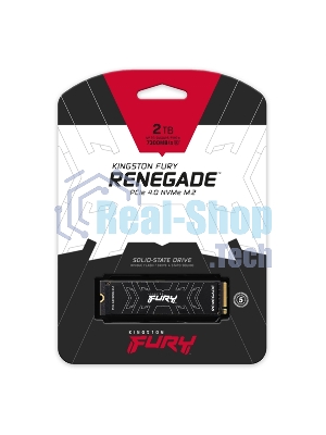 Накопитель SSD Kingston Fury Renegade, 2Tb, PCIe 4.0 x4, M.2 2280, NVMe, R/W 7300/7000