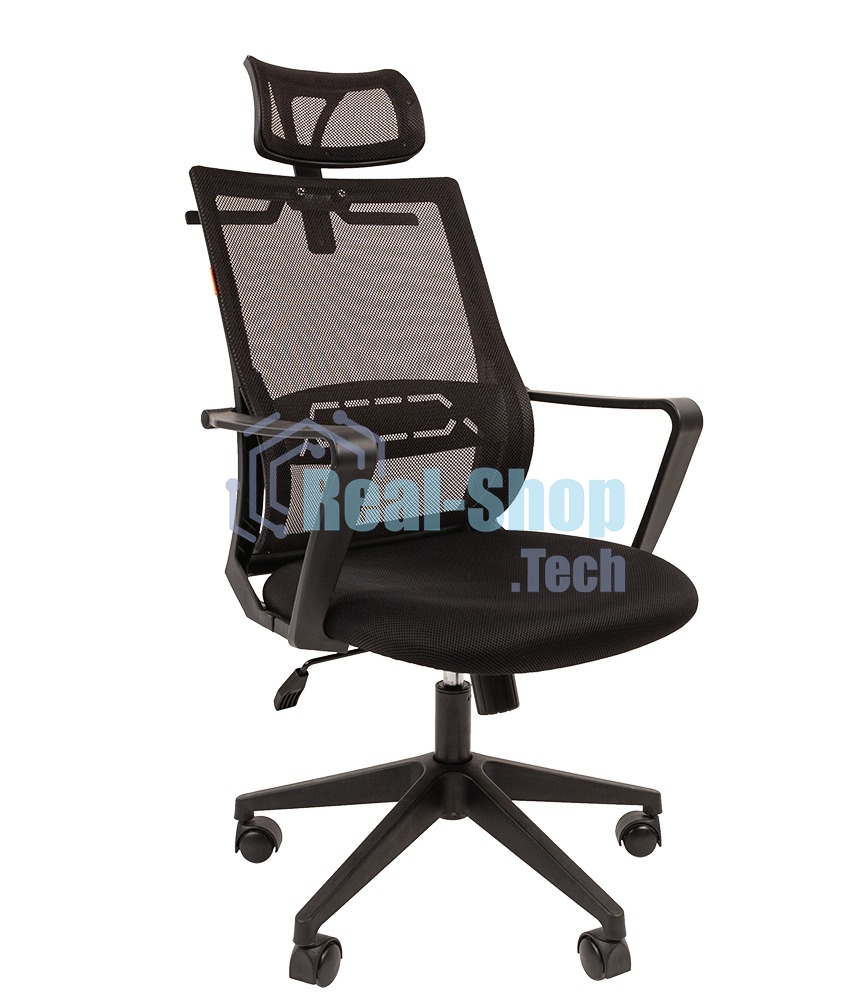 Кресло офисное Chairman 545 Россия ткань черный