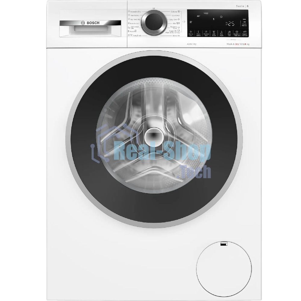 Стирально-сушильная машина Bosch WNA25401ME белый, загрузка фронтальная 10.5 кг, 1400 об/мин., класс: А