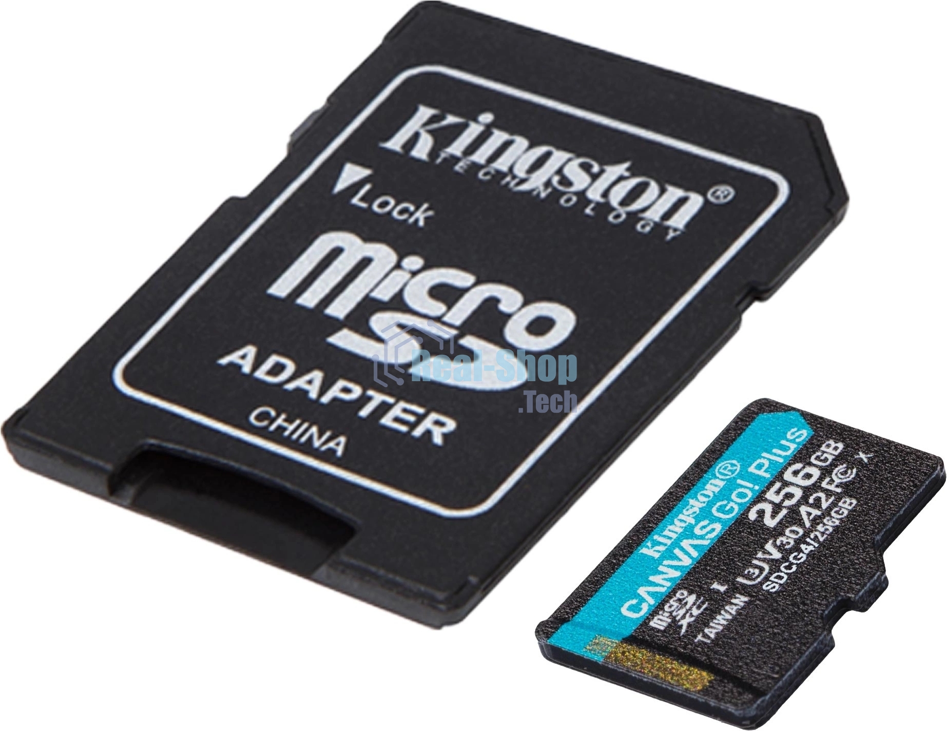 Флеш карта microSDXC 256Gb Kingston SDCG4/256Gb Canvas Go! Plus A2 + adapter