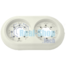 Рамка Bylectrica Рамка 2-местн. серия РЕТРО, (ЮЛИГ.735212.471 бежевый)