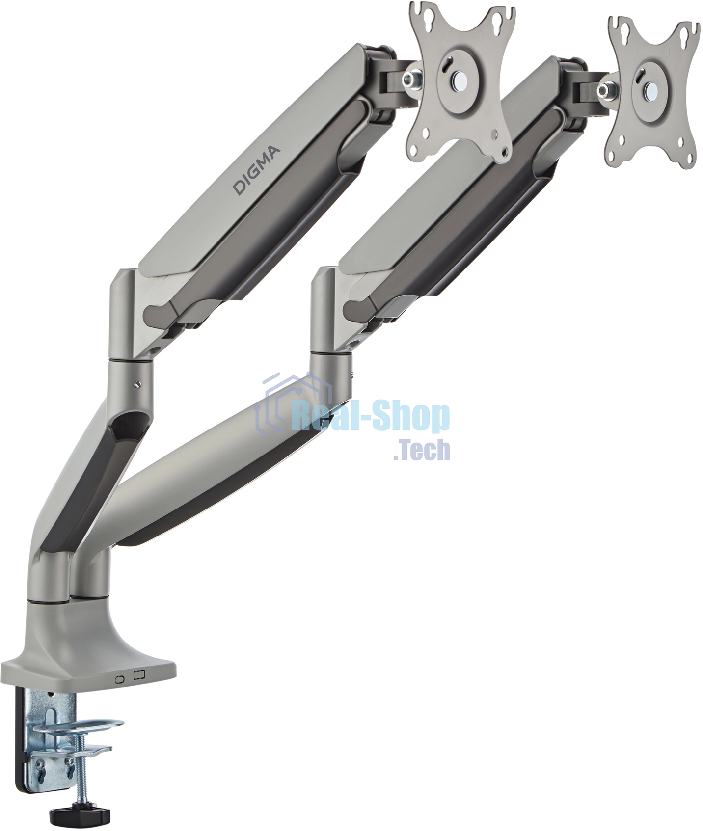 Кронштейн для мониторов ЖК Digma D-MM302D серый 17