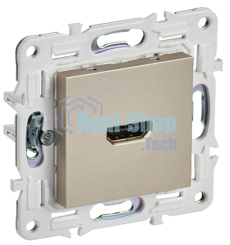 SKANDY Розетка HDMI SK-H01Sh шампань | SK-H10-K37 | IEK