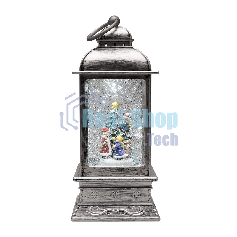 Декоративный фонарь Neon-night с эффектом снегопада и подсветкой 