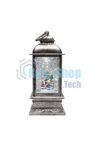 Декоративный фонарь Neon-night с эффектом снегопада и подсветкой 