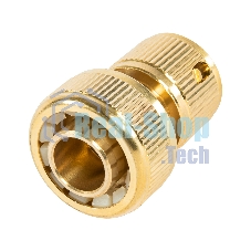 Соединитель Palisad латунь быстросъемный для шланга 3/4'' аквастоп