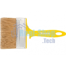 Кисть флейцевая Matrix для лаков, 100х12 мм, искусственная щетина, пластиковая рукоятка