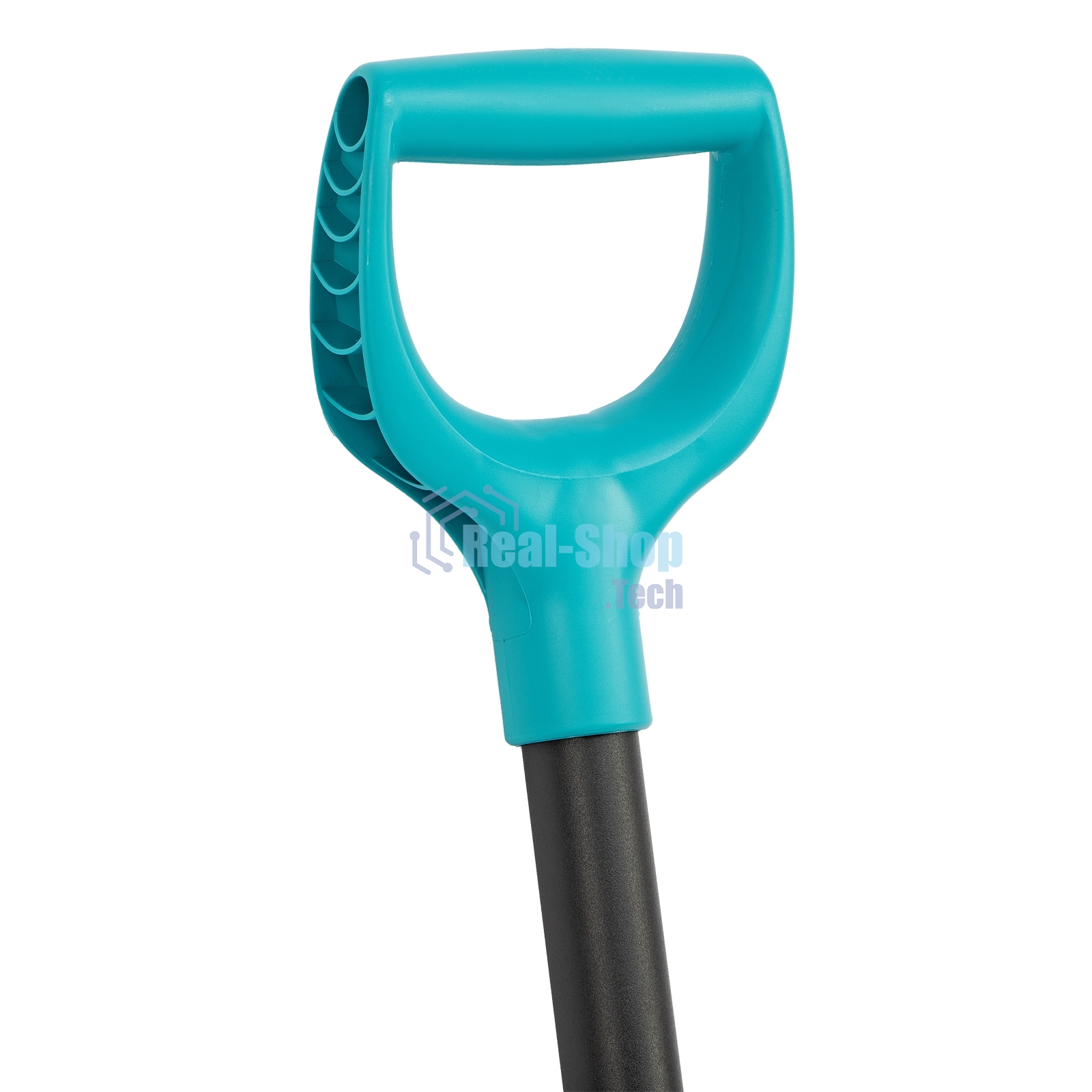 Лопата для уборки снега, полипропилен, 450х450х1355 мм, алюминиевый черенок, LUXE Palisad