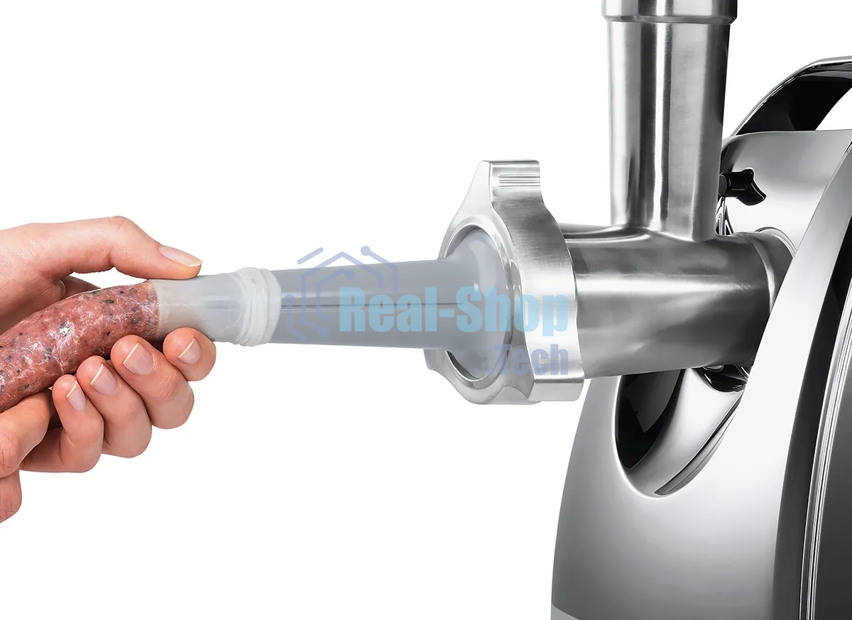 Мясорубка электрическая Bosch MFW67440 2000Вт черный/серебристый