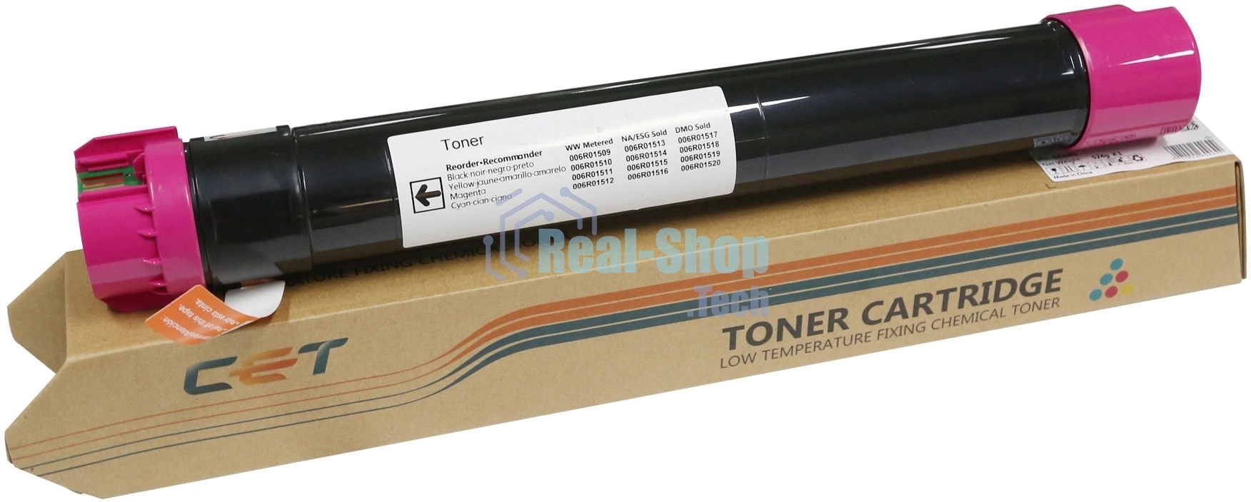 Картридж лазерный CET (CPT, CE08) 006R01519 для Xerox WorkCentre 7525/7545/7556/7835/7970 Magenta, 360г, 15000 стр.
